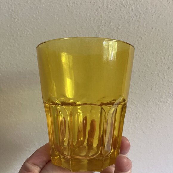 ARC FRANCE Amber Juice/Tumbler Glasses (2) - Picture 3 of 9